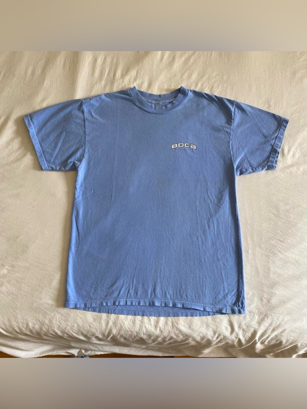 Vintage Boca athletic blue t-shirt